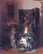 Albert von Keller Chopin Sweden oil painting artist